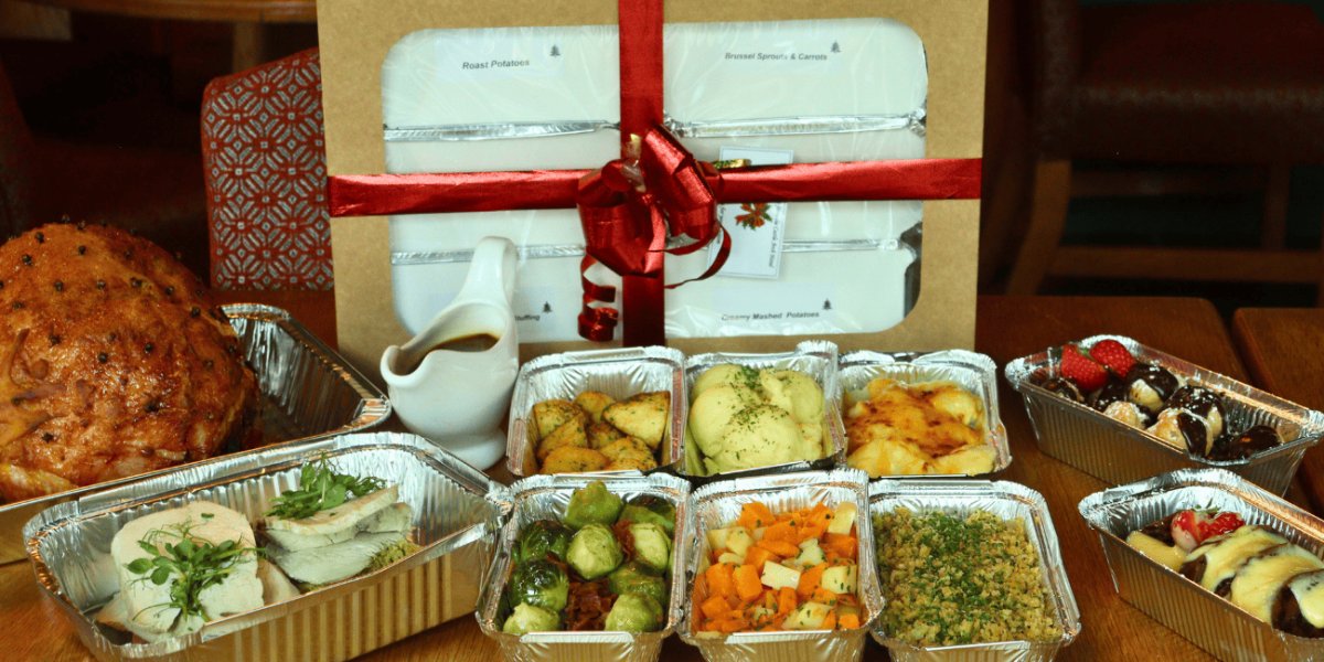 Castle Arch Christmas Dinner Box